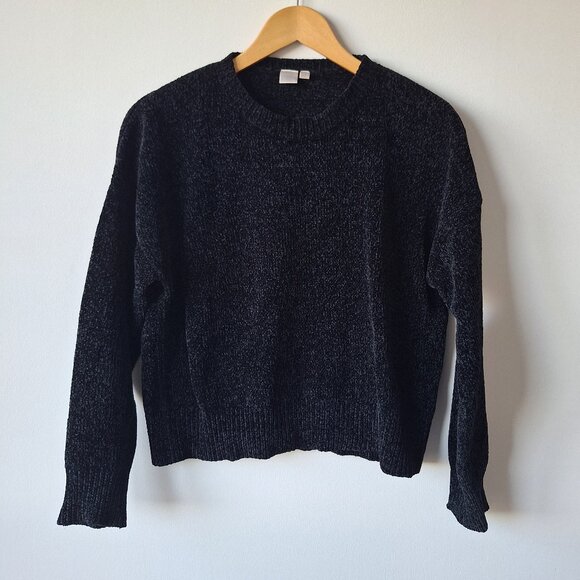 Black Chenille Sweater - Picture 2 of 5
